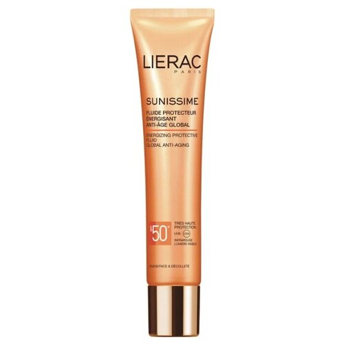 LIERAC саниссим Солнцезащитный флюид Анти-аж Глобаль SPF 50, 40 мл