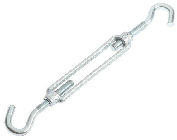 фото Талреп крюк-крюк тундра krep, DIN1480, М6, оцинкованный, 1 шт.