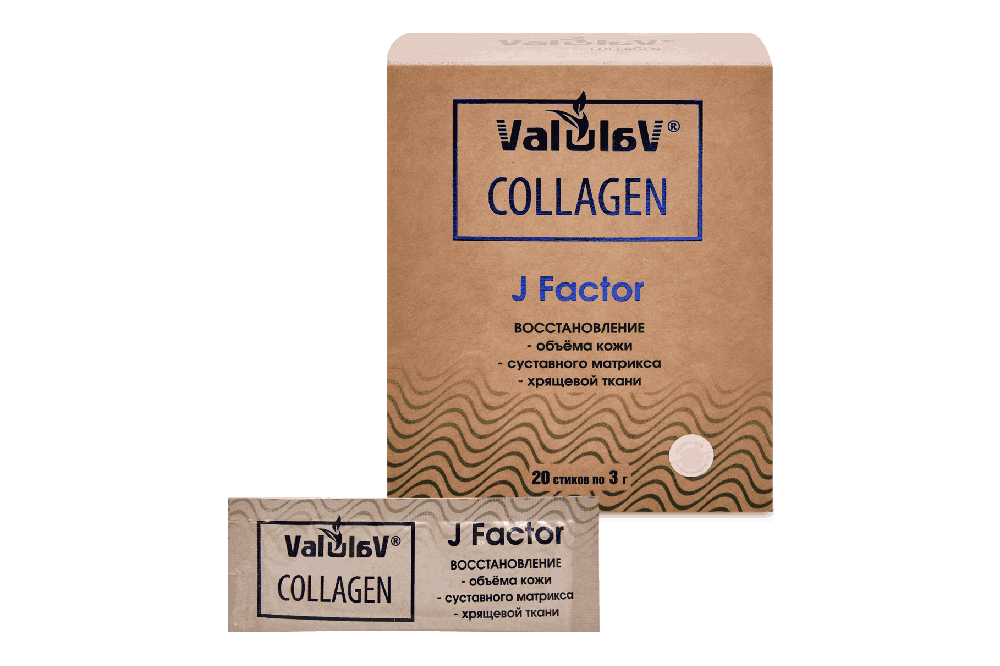 ValulaV Collagen J Factor Сашера-мед 20 стиков по 3 г