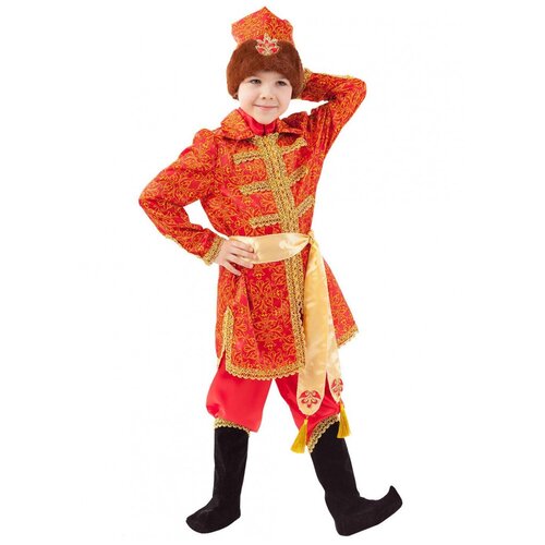 фото Детский костюм "царевич елисей" (11243), 128 см. пуговка