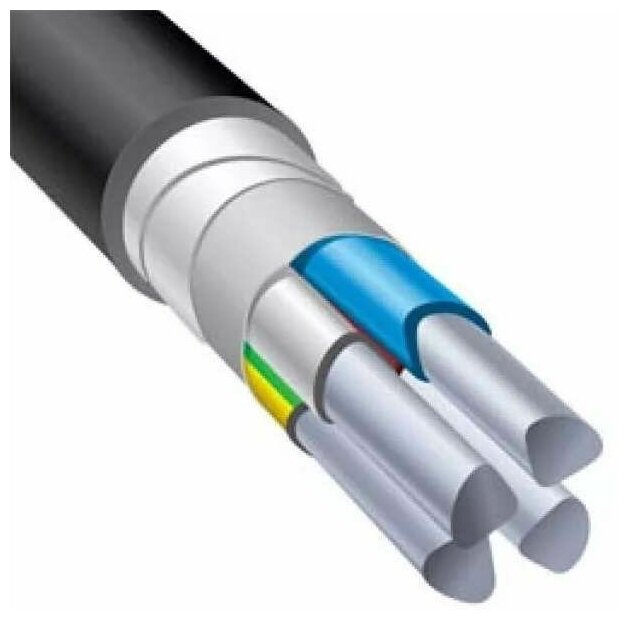 Кабель авбшв 4х185 ОС (N) 1кВ (м) Энергокабель ЭИЗМ1006000 - фотография № 3