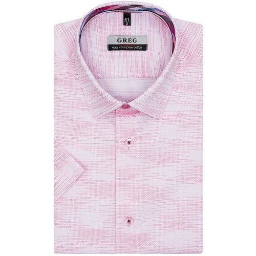 Рубашка GREG, размер 44, розовый