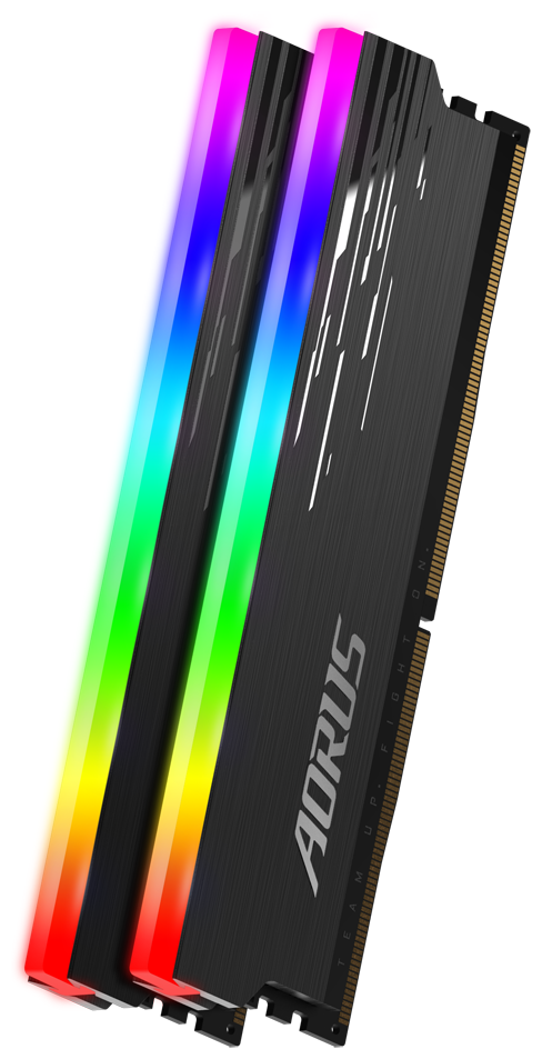 Оперативная память DIMM DDR4 16 Gb 3733 Mhz Gigabyte Aorus RGB Gray (GP-ARS16G37D) PC4-29800 , KIT 2x 8Gb