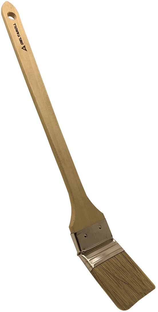 фото Кисть радиаторная с натуральной щетиной Deltaroll, 25 мм, 13325