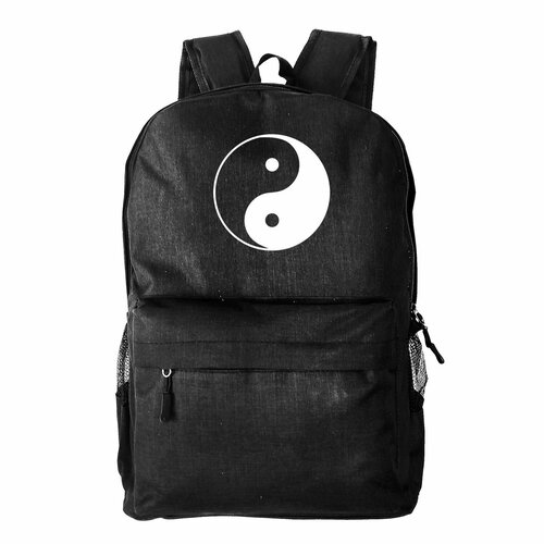 фото Рюкзак текстильный, молодежный "инь-янь" rextex