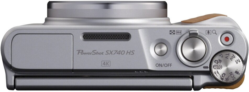 Компактный фотоаппарат Canon PowerShot SX740 HS, серебристый