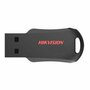 Накопитель USB 2.0 16гб Hikvision HS-USB-M200R, черный/красный