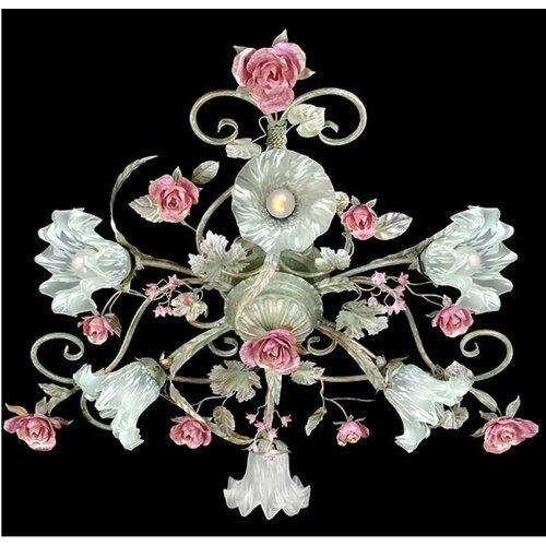 LVK PL 1161/6D люстра D80H20 6хЕ14х60W