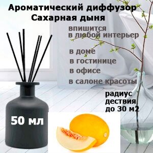 Диффузор ароматический для дома Сахарная Дыня,50 мл.