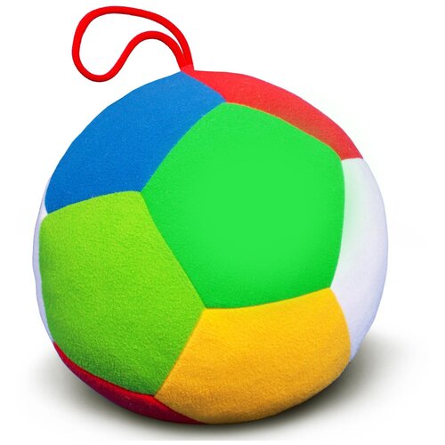 Развивающая игрушка Футбольный мяч, большой, разноцветный Мякиши 478478 .