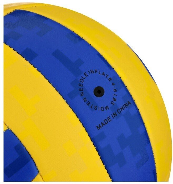 Мяч волейбольный MINSA, ПВХ, машинная сшивка, 18 панелей, размер 5 - фотография № 5