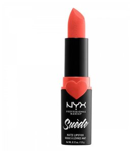 NYX professional makeup Помада для губ Suede Matte, оттенок Orange county 29