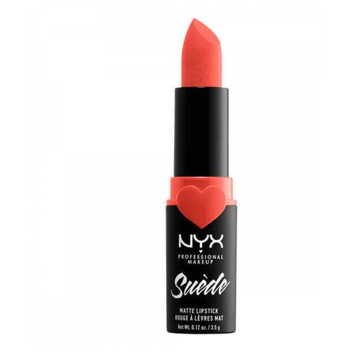 NYX professional makeup Помада для губ Suede Matte, оттенок Orange county 29