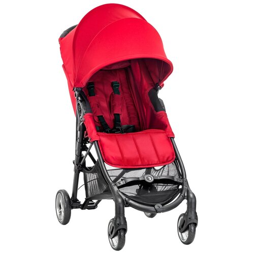 Прогулочная коляска Baby Jogger City Mini Zip, red прогулочная коляска baby jogger city tour 2 бампер slate цвет шасси черный