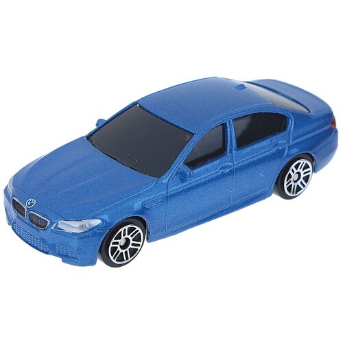 Машина металлическая BMW M5, 1:64, цвет синий