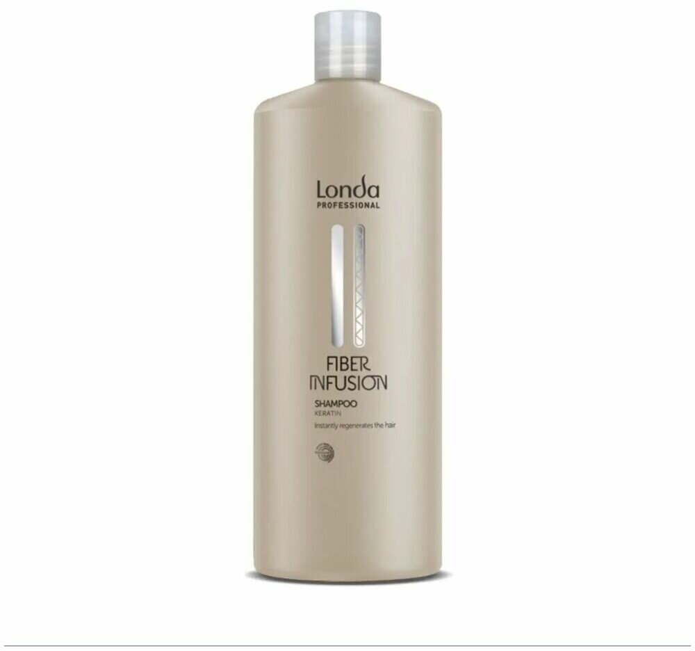 Londa Professional Шампунь Fiber infusion shampoo с кератином, 1 л.