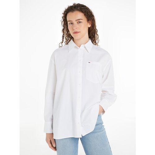 фото Рубашка tommy jeans, размер xl, белый