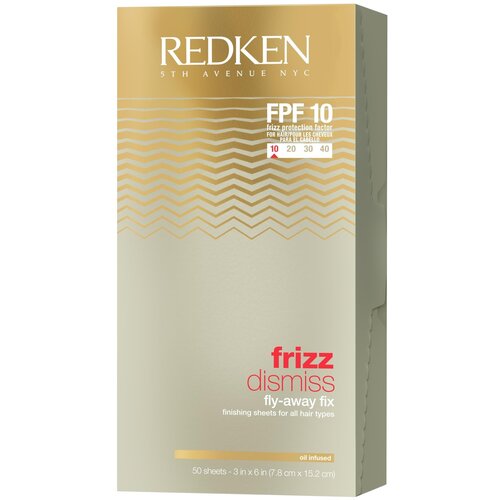 Redken Салфетки Frizz Dismiss FPF 10 Fly-Away Fix