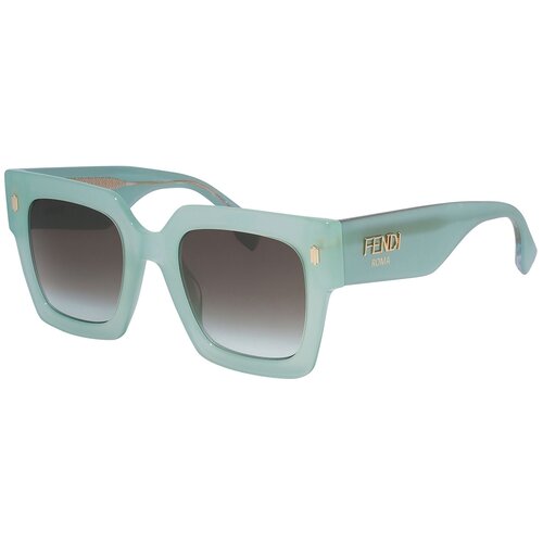 Солнцезащитные очки Safilo, зеленый fendi fe 40016u 32v 60 золотой металл