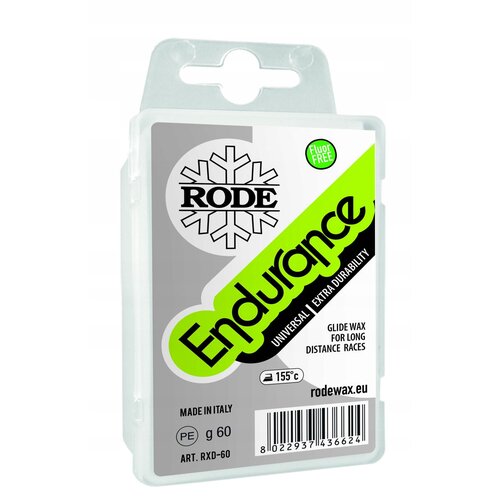 Мазь скольжения для лыж RODE Endurance Glider, прозрачный, 0.06, 1