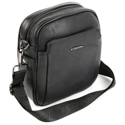 фото Мужская кожаная сумка 201850165ак221 блек giorgio ferretti