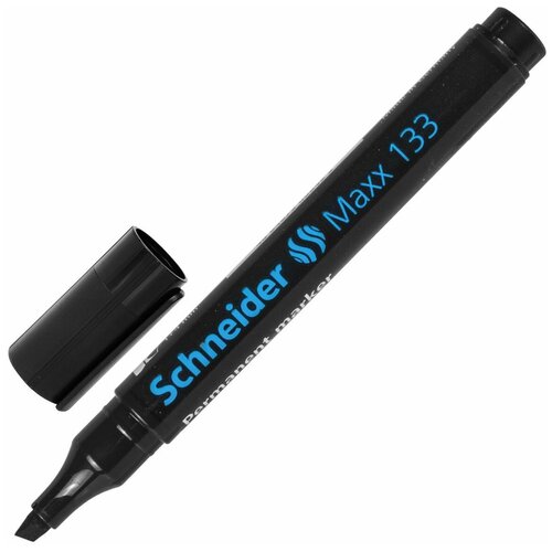 Schneider Маркер Maxx 133 1-4 мм, черный, 30 шт. маркер перманентный schneider maxx 240 2 мм синий 1556227