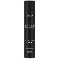 Лак OLLIN PROFESSIONAL для волос сильной фиксации, 500 мл