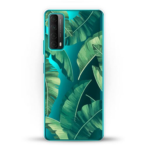 фото Силиконовый чехол пальма на huawei p smart 2021 andy & paul