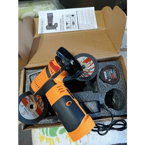 Мини - болгарка беспроводная 12вольт 75мм 270000₽