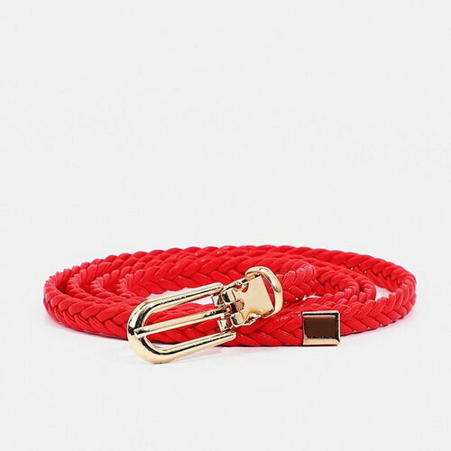 фото Ремень сима-ленд, размер 110, красный сима-лэнд