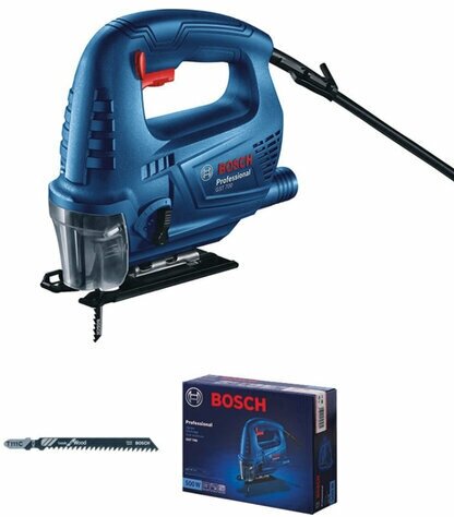 Лобзик сетевой, 500 Вт, 3200 ход/мин, глубина реза 70 мм, BOSCH GST 700 PROFESSIONAL 06012A7020