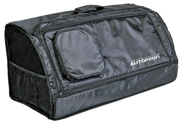 Органайзер в багажник брезентовый AUTOPROFI TRAVEL (70x32x30 см) черный