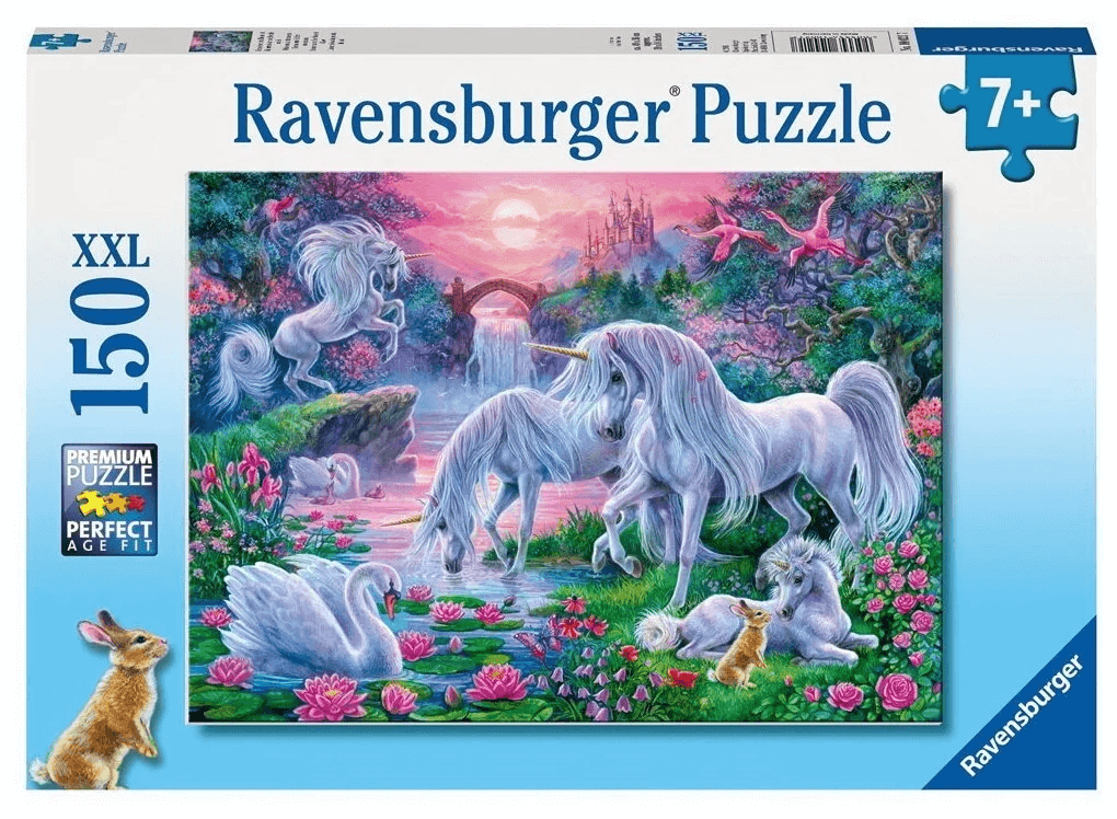 Ravensburger Пазл "Единороги в лучах заката" 150 эл. 10021