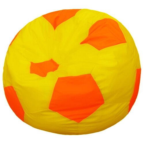 фото Пазитифчик кресло-мяч 06 желтый/оранжевый оксфорд