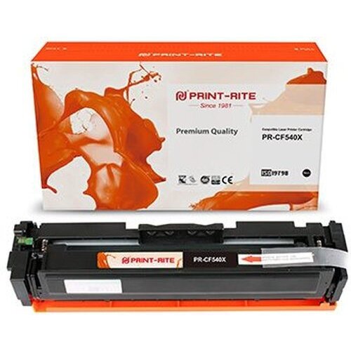 Картридж лазерный Print-Rite TFHB32BPU1J PR-CF540X CF540X черный (3200стр.) для HP LJ M254dw/M280nw/M281fdn Canon MF642Cdw/MF641Cw/MF643Cdw/MF644Cdw/L