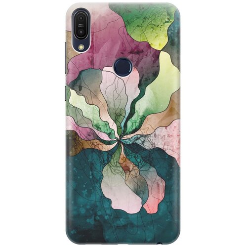 фото Cиликоновый чехол на asus zenfone max (m1) zb555kl / асус зенфон макс м1 с принтом "прекрасные цвета" gosso
