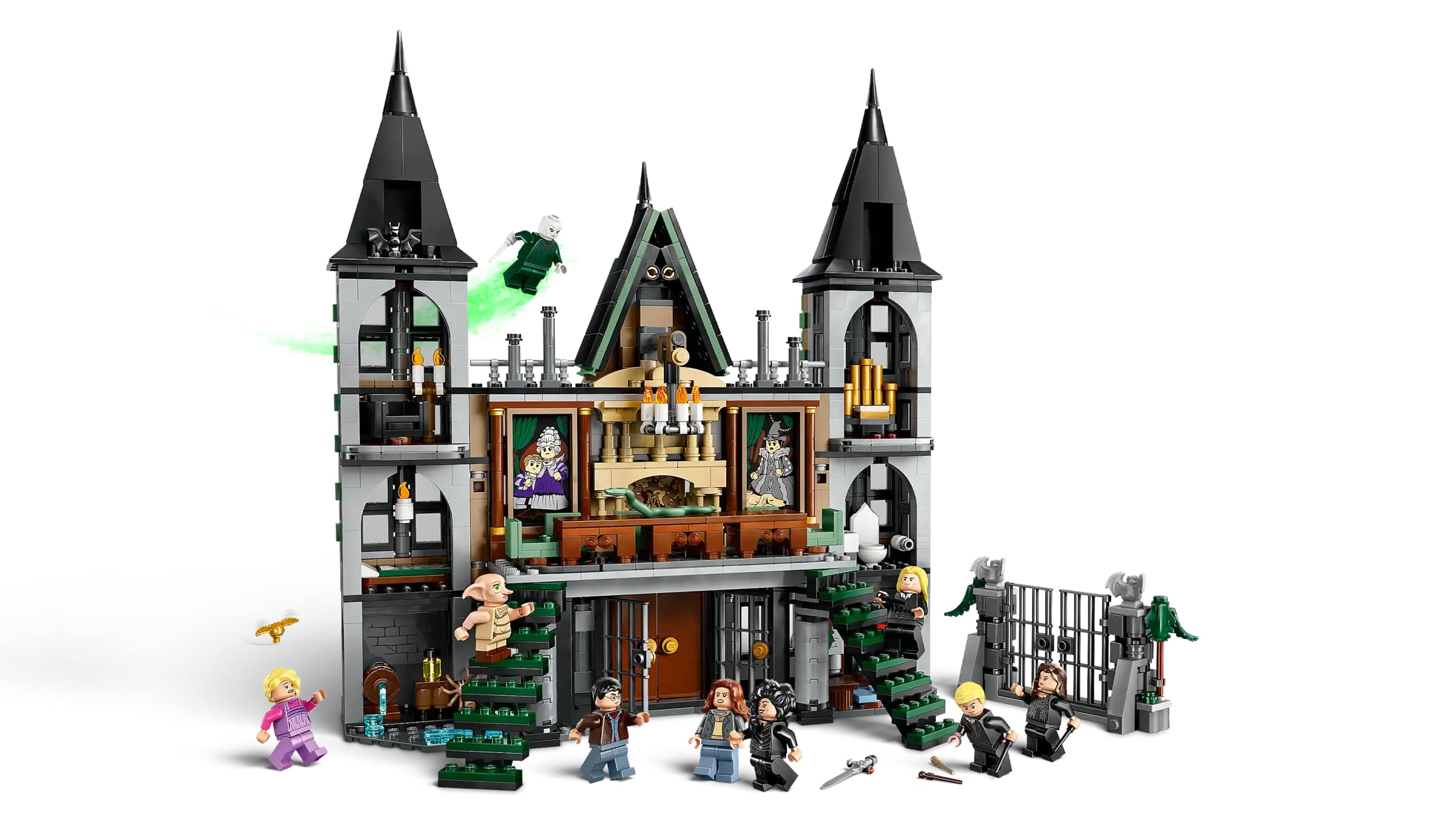 Конструктор LEGO Harry Potter 76453 Поместье Малфоев, 1601 дет. — фото 1