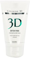 Medical Collagene 3D маска-скраб для лица Professional line Detox Pure угольная 150 мл