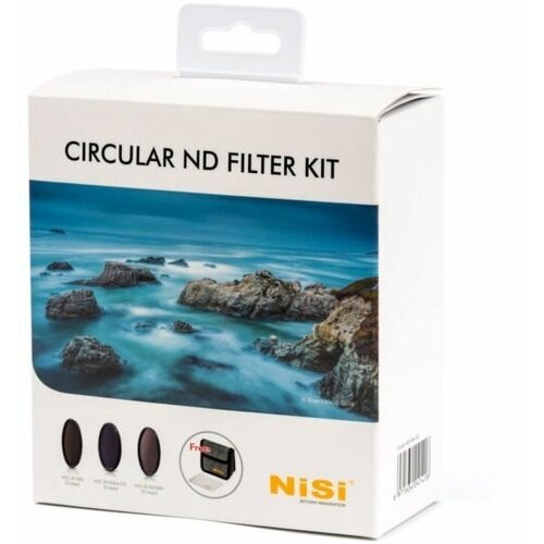 набор круглых светофильтров nisi стартовый circular starter filter kit 82mm Набор круглых светофильтров Nisi CIRCULAR ND FILTER KIT 67mm нейтральной плотности