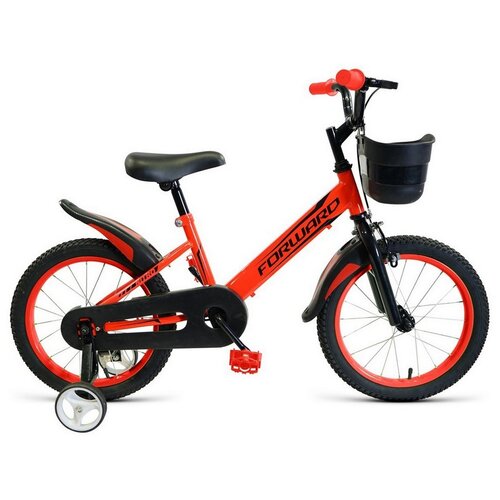 фото Детский велосипед forward nitro 16 (2021) красный (требует финальной сборки)