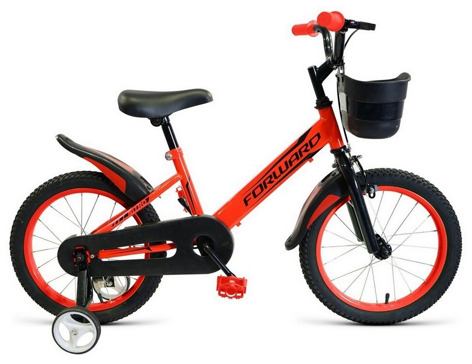 Детский велосипед Forward Nitro 16 (2021) красный Один размер