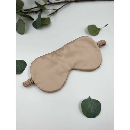 Маска для сна Crazy Town, бежевый