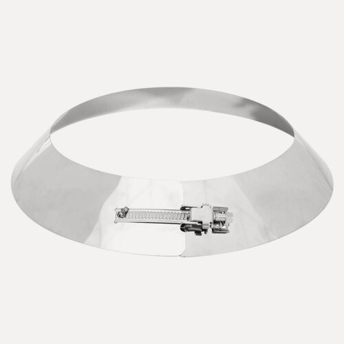 Изображение товара Юбка нержавеющая сталь (AISI 430/0,5мм) диаметр дымохода: 200 мм