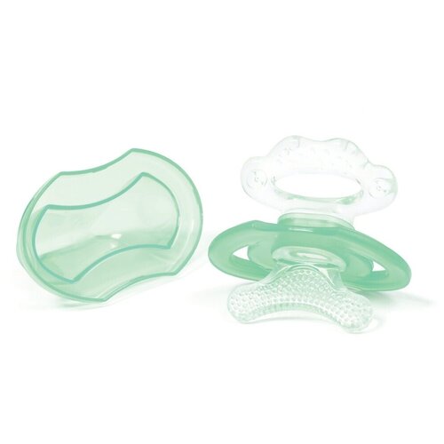 Soft silicone teether 1008, мятный