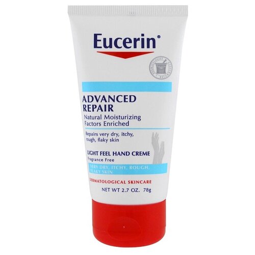 Eucerin, Крем для рук для продвинутого восстановления, без запаха, 78 г