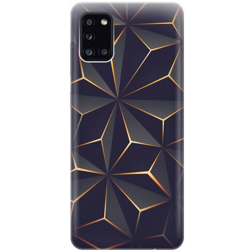 фото Re:pa накладка transparent для samsung galaxy a31 с принтом "графитовый узор"