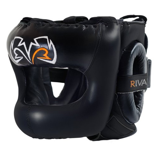 Боксерский шлем с бампером Rival RHGFS3 Black (S/M) боксерский шлем с бампером rival rhgfs3 red s m