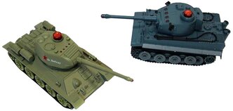 Танк ABtoys Танковый бой C-00135(508-T), синий/зеленый