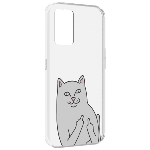 Чехол MyPads котяра для Oppo K10 4G задняя-панель-накладка-бампер чехол mypads котяра для oppo k10 4g задняя панель накладка бампер