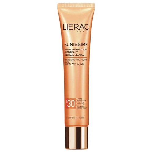 LIERAC саниссим Солнцезащитный флюид Анти-аж Глобаль SPF 30, 40 мл